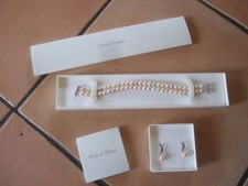 lot parure perles de culture