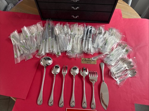 Set menagere 127p christofle - set,