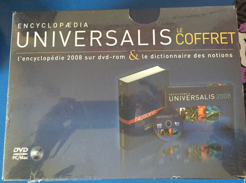 Encyclopaedia universalis - encyclopaedia,