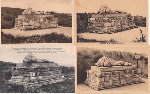 Lot old postcards war - postcards,