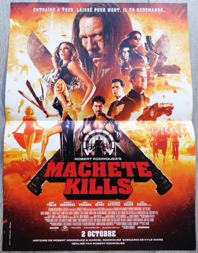 Machete kills affiche - machete,