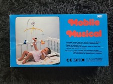 MOBILE MUSICAL MÉLODIE BRAHMS LIT CHAMBRE ENFANT BEBE FIGURINES ANIMAUX.. ZAVICO