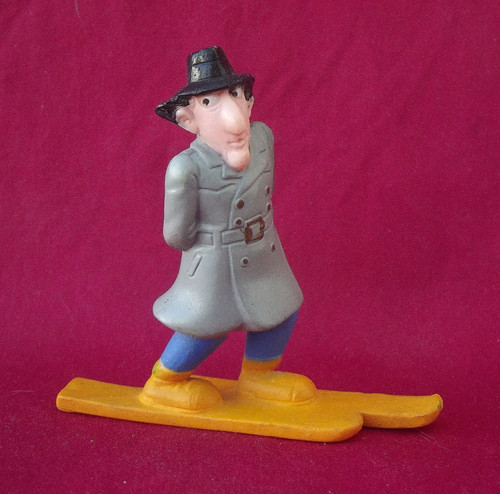 Figurine pvc inspecteur - pvc,