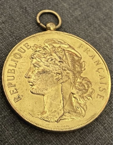 Médaille bronze cuivre - médaille, ou