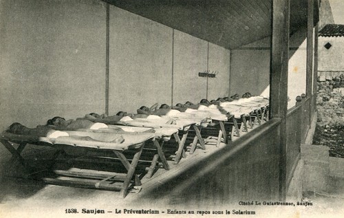 Carte saujon préventorium - carte,