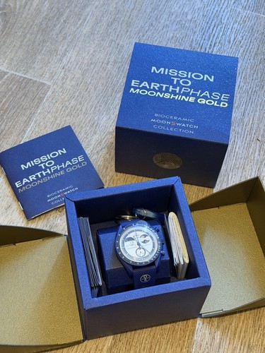 Omega swatch earthphase - omega,