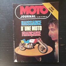 MOTO JOURNAL  352 MZ 250 Gnome Rhône TGM SWM BUT KAWASAKI KR 250 350 750 BUT 78