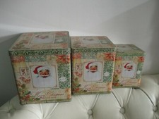 Lot NEUF 3 boîtes métal