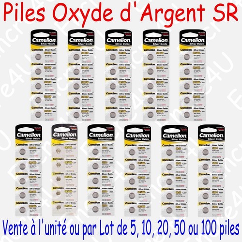 Pile bouton montre oxyde - bouton, sr