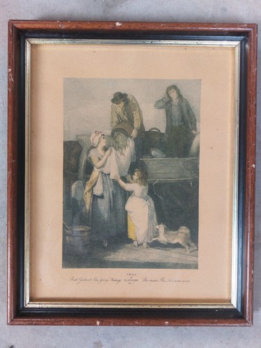 Anncienne gravure anglaise - anncienne,