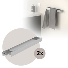 Barre porte serviettes - 2x,