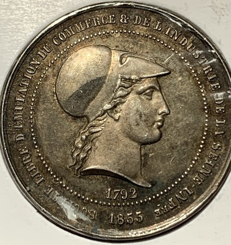 Normandie jeton argent du - -,