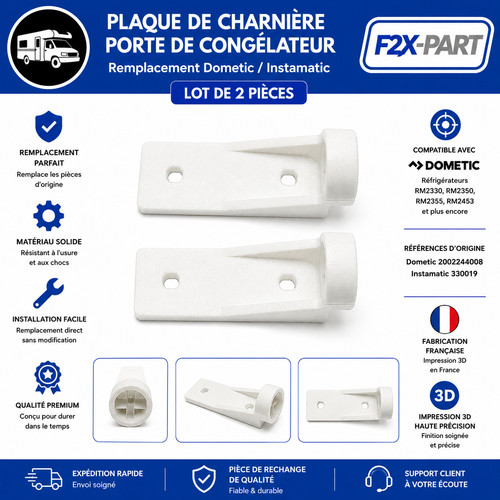 Charnière congélateur - x2,