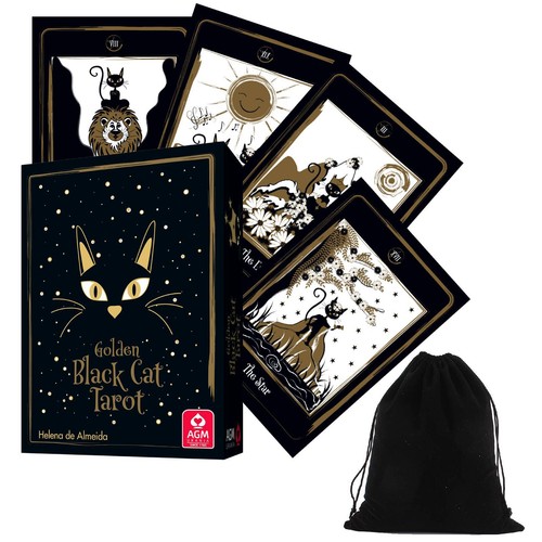 Tirage tarot noir golden - tirage, de