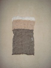 Neuf Top Froissé Beige