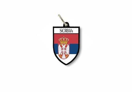 Porte cles clefs cle drapeau
