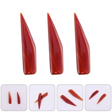  3 Pcs Kit De Polissage Agate Polissoir Nettoyant Pour Bijoux Tampon En Argent