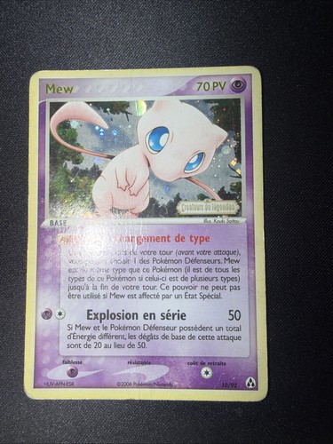 Carte pokemon mew - pokemon,
