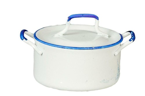 Casserole fonte blanche - casserole,