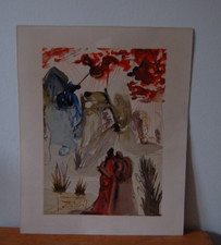 La Divine Comédie - Gravure , Salvador Dali -