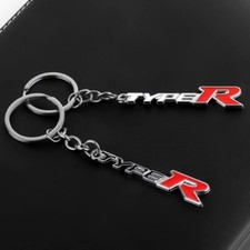 Porte-clés Métal Honda Civic Type R - Accessoire Sport & Élégant