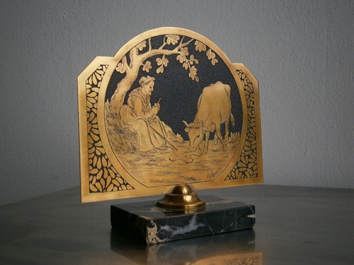 Gravure sur cuivre panneau - gravure,