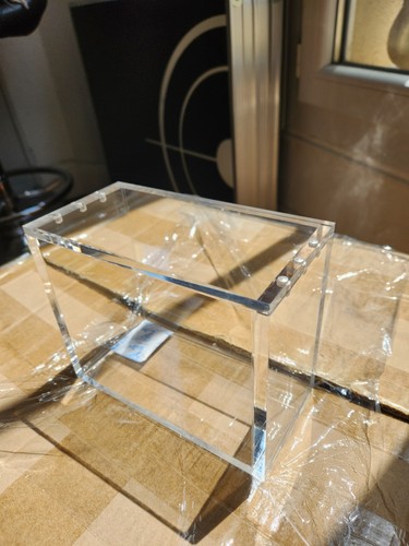 Acrylic display case for one - acrylic,