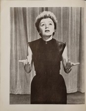 RARE livret récital Edith