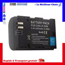 Batterie 2000mAh type LP-E6