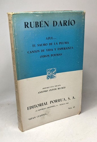Azul salmo la pluma - azul, de