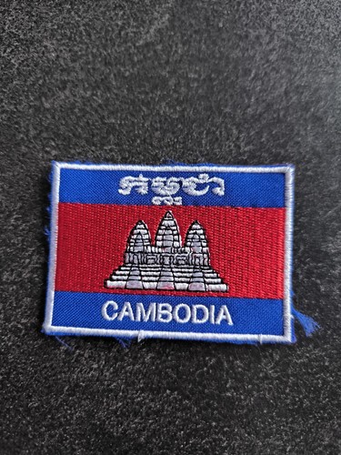 Ecusson brode cambodge asie - ecusson,