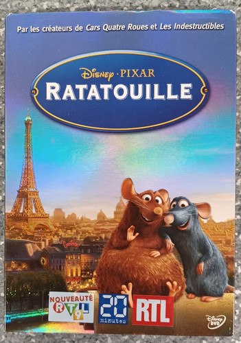 Dvd ratatouille disney - -,