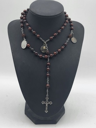 Bij169 chapelet ancien perles - #bij169,