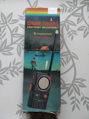 Talkie walkie vintage boite - vintage,