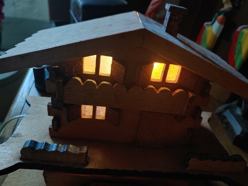 Mini chalet noël nouvel - mini,