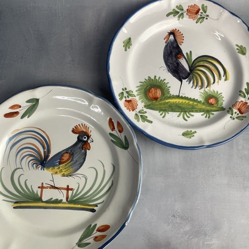 Assiette ancienne décor - assiette,