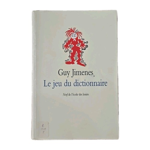 Livre jeu dictionnaire - livre, du