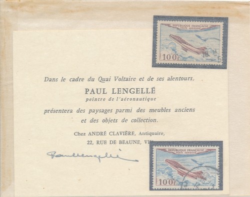 France 1954pa avion - n°30,