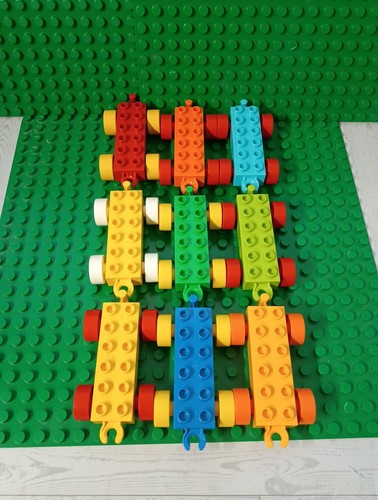 Lego duplo piece train cars - 9,