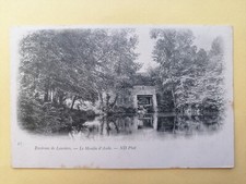 cpa Environs de LOUVIERS Eure ANDÉ VUE du MOULIN et de sa ROUE Relevée vers 1900