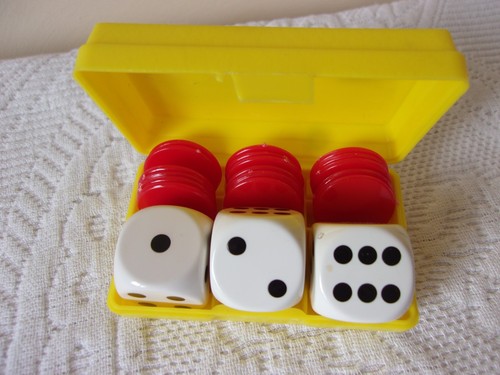 Vintage jeu dés - ,