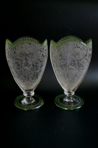 Paire vases anciens - paire, en