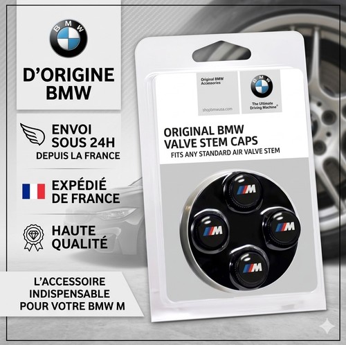 Bouchons valves bmw sport - bouchons,