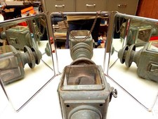 Ancien Miroir de barbier