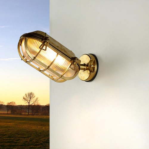 Wandleuchte laiton verre - wandleuchte,