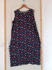 robe femme grand taille 46 confortable  pois blanc rouge 