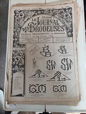 Le Journal Des Brodeuses 40 Année 1 Janvier 1955 N 718 Journal Professionnel 