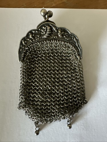 Ancienne petite bourse porte - bourse,