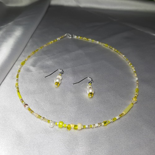 Parure lot bijoux perles - parure,