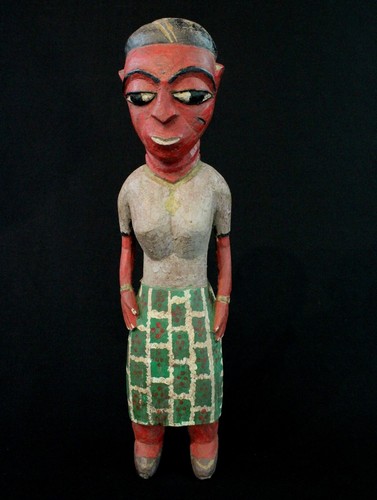 Art africain statue en - -,